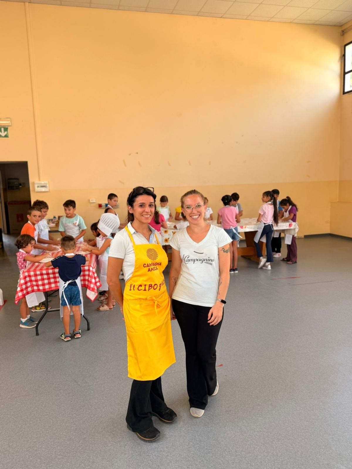 Piccoli Chef in movimento, laboratorio itinerante con la cuoca contadina Elisa