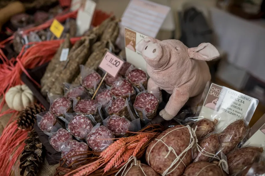 banchetto festa del salame