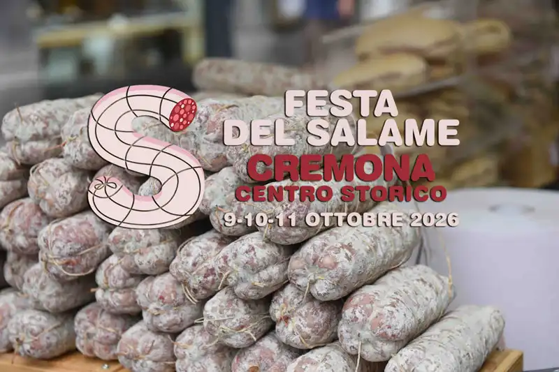 Locandina festa del Salame di Cremona 2026